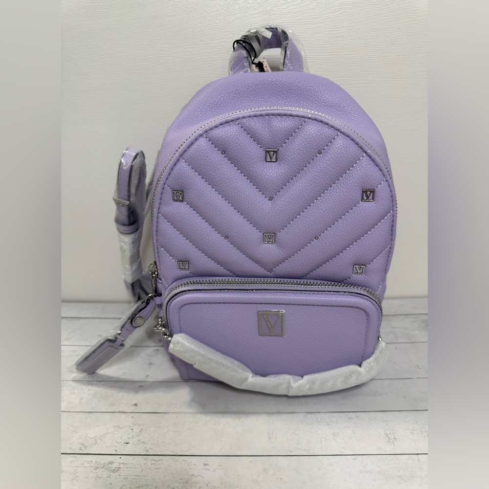 LIMITED EDITION Victoria's Secret Lavender Purple Pastel Small backpack PINK bag